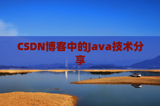 CSDN博客中的Java技术分享
